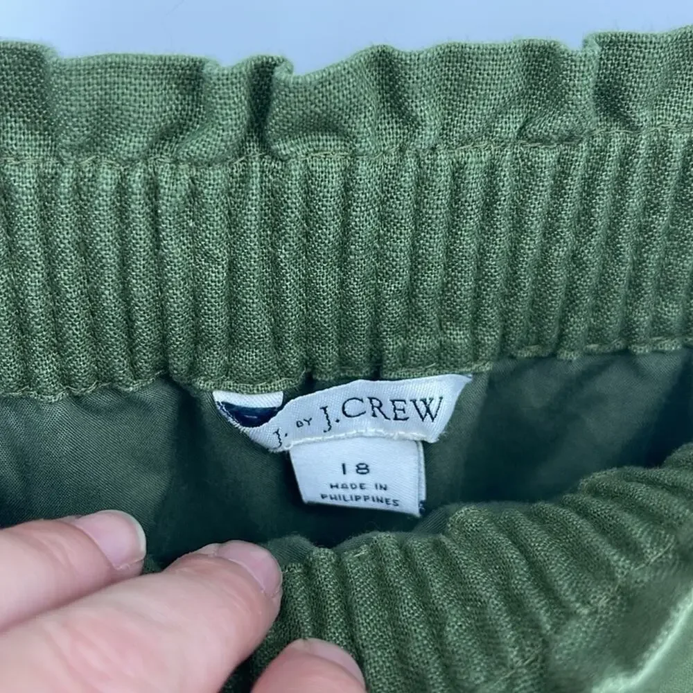 J. Crew crew linen